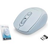 Hadron HDX3406 1600DPI 2.4ghz USB Kablosuz Mouse - Açık Mavi