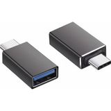 Hadron HDX5050 Type-C To USB 3.0 Otg Dönüştürücü Adaptör - Siyah