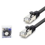 HADRON HDX5094 Cat7 Ethernet Patch Kablosu 10 Gbps 600 MHz 10 m Siyah