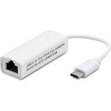 Hadron HDX5257 Type-C to RJ45 Ethernet Adaptörü 10/100 Mbps LAN Dönüştürücü - Beyaz - 1 ADET