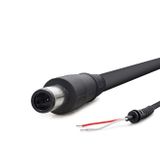 HADRON HDX5553 Laptop DC Jack Kablosu 7.4x5.0 mm 1.2 m - Siyah