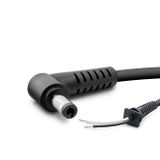 HADRON HDX5563 Laptop DC Jack Kablosu 5.5x2.5 mm L Tip 1.2 m - Siyah