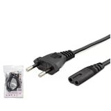 Hadron Hdx5566 Teyp Power Kablo 1.5Mt 42Pın 1Mm Uzun Soket Ambalajlı Siyah