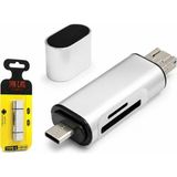 Hadron HDX7053 USB ve Type-C Otg Kart Okuyucu Sd / Microsd 480 Mbps