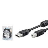 Hadron Hdx7506 Usb-A (E) - Usb-B (E) 3Mt Yazıcı Kablosu - Siyah