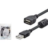 Hadron Hdx7533 Usb (M) To Usb (F) Uzatma Kablo Siyah 1.5Mt