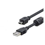 Hadron HDX7538 5 Pin Plastik 150 cm Siyah USB Yazıcı Kablosu