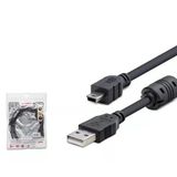 Hadron Hdx7538 Mini Usb V3.5 Pin To Usb Kablo 1.5 M, Ps3, Mp3, Mp4, Kamera, Gps İle Uyumlu Kablo