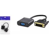Hadron HDX7781 VGA/AV To VGA To DVI Dönüştürücü Siyah Kablo