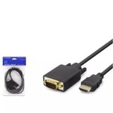 Hadron HDX7795 120Hz 1.8 mt HDMI M Siyah VGA M Kablo