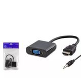 Hadron Hdx7806 Hdmi To Vga F Çevirici + Audio 1080P Ps4 5V Güç Girişli Siyah (Kdo)
