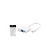 HADRON HDX7810 Micro USB to VGA Dişi Görüntü Dönüştürücü 1080p - Beyaz