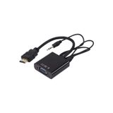 HADRON Hr4105 Hdmı To Vga Çevirici Dönüştürücü + Ses