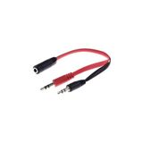 HADRON Kulaklıklı Mikrofon Ayrıştırıcı 3,5mm Splitter Y Kablo