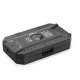 Hadron M1 Pro Klavye Mouse Dönüştürücü 5.0 Type-C Siyah (Kdo)