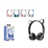 Hadron P47M Bluetooth 5.0 Kedi Tasarımlı Işıklı Kulaklık