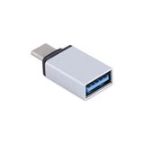 Hadron Type-C Dönüştürücü USB 3.1 Gri Renkli Taşınabilir Adaptör Küçük Tasarım