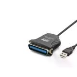 Hadron Usb To Paralel Lpt Yazıcı Dönüştürücü Kablosu 80 Cm Siyah HDX7526