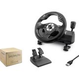 Hadron VW9828 Oyuncu Direksiyon Seti 270° Titreşimli Pedal Desteği PS4 PS3 Xbox PC 7in1