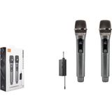 hadron w1 kablosuz (wireless) 2 li mikrofon seti - Yok