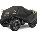 Haegs Atv Brandası, Atv Koruma Kılıfı Örtüsü 4 Mevsim Su Geçirmez (L-200-95-105CM) - Siyah - 200 x 95x 105 cm - Siyah