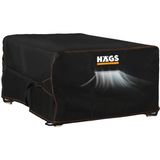 Haegs Bahçe Mobilyası Koruma Örtüsü, 200-200-90cm, Su Geçirmez, Dış Mekan Masa ve Sandalye Örtü Branda