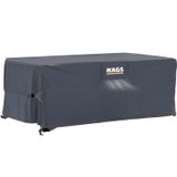 Haegs Bahçe Mobilyası Örtüsü, 300-200-90cm, Ağır Hizmet Oxford Kumaş, Su Geçirmez, Dış Mekan Veranda Masa Örtüsü, Havalandırmalı Masa ve Sandalye Koruma Kılıfı Gri