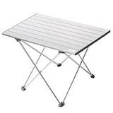 Haegs Full Alüminyum Katlanır Kamp Masası, Piknik, Bbq, Balıkçılık, Avcılık, Plaj, Hiking İçin Kolay Taşınabilir Kompakt Outdoor Ultra Hafif Kamp Masası Large - Gümüş