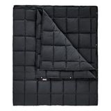 HAEGS Haegs Kamp Battaniyesi - Dış Mekan Hafif Kompakt Seyahat Yorganı Kamp Yürüyüş Outdoor Şal, Battaniye 175-135 Cm Siyah