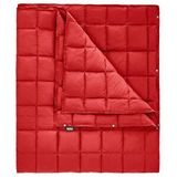 HAEGS Haegs Kamp Battaniyesi - Dış Mekan Hafif Kompakt Seyahat Yorganı Kamp Yürüyüş Outdoor Şal, Battaniye 200-150 Cm Kırmızı