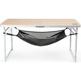 Haegs Masa Altı Saklama Filesi, Kamp Masası Altı Saklama Filesi Hurçu Kamp Mutfağı Filesi L-70X30 cm - Gri - Large