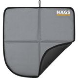 HAEGS Outdoor Oturma Minderi, Stadyum ve Seyahat İçin Katlanabilir Su Geçirmez Termal Kamp Pad - Gri