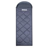 HAEGS Polar Uyku Tulumu, Battaniye, Kamp ve Outdoor Dış Mekan, 3-4 Mevsim, Yazlık ve Kış için, Ultra Hafif, Sıcak ve Kompakt, Antrasit