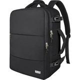 Haegs Seyahat Sırt Çantası, Laptop Sırt Çantası Hafif El Çantası Bay Bayan Küçük Bavul Valiz Çanta Notebook Bilgisayar Macbook Organizer Çantası Siyah - 30x 17x 45 cm