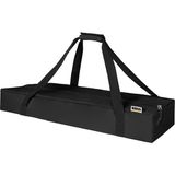Haegs Taşıma Çantası, Çok Amaçlı Küçük Alet Çantası, Fermuarlı Dayanıklı, 12L (50 x 15 x 10CM) Siyah - 12L (50 x 15 x 10 CM)