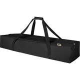 Haegs Taşıma Çantası, Ince Uzun Çok Amaçlı Alet Tripod Olta Çantası 35L (115 x 18 x 18 Cm) Siyah