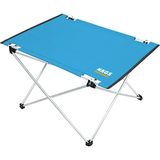 Haegs Ultralight Katlanır Kamp Masası, Piknik, Bbq, Balıkçılık, Avcılık, Plaj, Hiking Için Taşınabilir Kompakt Roll Up Outdoor Kamp Masası Orta Boy - Mavi