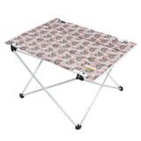 HAEGS Ultralight Katlanır Kamp Masası, Yer Kaplamaz Hafif Rulo, Piknik, BBQ, Balıkçılık, Plaj, Hiking için Taşınabilir Kompakt Roll Up Outdoor Kamp Masası Orta Boy - Unicorn