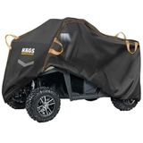 Haegs UTV Brandası, UTV Koruma Kılıfı, Örtüsü, Ağır Hizmet Tipi, Su Geçirmez, 4 Mevsim Koruma, Çift Sıra Koltuklu 4-6 Kişilik Plus için (XL-420-175-190cm) Siyah