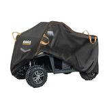Haegs UTV Brandası, UTV Koruma Kılıfı, Örtüsü, Ağır Hizmet Tipi, Su Geçirmez, 4 Mevsim Koruma, Tek Sıra Koltuklu 2-3 Kişilik için (M-350-175-180cm) Siyah