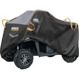 Haegs Utv Brandası, Utv Koruma Kılıfı Örtüsü, Tek Sıra Koltuklu 2-3 Kişi( M-350-175-180CM) Siyah-Gri - 350 x 175 x 180 cm - Siyah-Gri