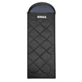 Haegs Uyku Tulumu, Polar, Battaniye, Kamp Uyku Tulumu, Outdoor Dış Mekan, 3-4 Mevsim, Yazlık ve Kışlık, Ultra Hafif, Sıcak ve Kompakt - Polar -Siyah