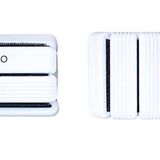 Haelo Hoops - 2'li set (her biri 1 lb) | Ayarlanabilir giyilebilir bilek ve ayak bileği ağırlıkları erkekler ve kadınlar için | Yoga, dans, barre, pilates, kardiyo, aerobik, yürüyüş (inci beyazı)