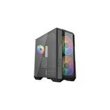 Haf 500 Tg Mesh Argb 1X120CM 2X200CM Fanlı Midt Atx Siyah Kasa