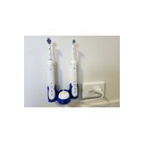 HAFA 3D TASARIM Oral-B Diş Fırçası Standı - Diş Fırçalık - 2'li Duvara Monte Stant - Banyo Düzenleyici