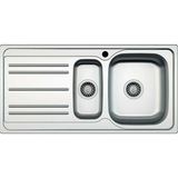 Hafele Capua06 1000x500 mm Satin Sol Tezgah Üstü Eviye
