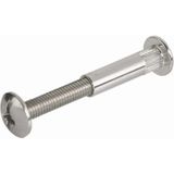 Hafele Destek Vidası Çelik M4 5X27 MM (10 Adet), Nikel Kaplama