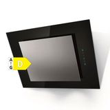 Hafele Frame 80 cm Siyah Inox Duvar Tipi Davlumbaz