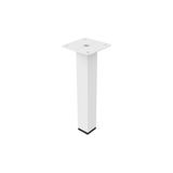 Hafele Kub 25 Mobilya Ayağı Mat Beyaz Metal 15 cm (4 Adet)