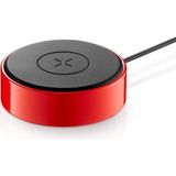 Haff Teknoloji Vat Masaüstü Kablosuz 15W Magsafe Özellikli Hızlı Şarj Ünitesi - Kırmızı